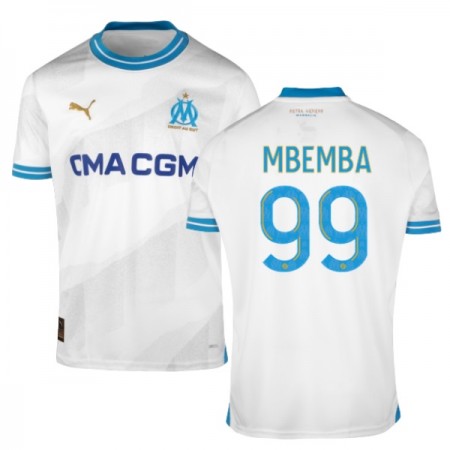 Maillot Olympique de Marseille MBEMBA 99 Domicile 2023-24